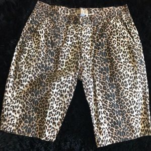 VINTAGE Leopard 🐆 Print Shorts 🩳